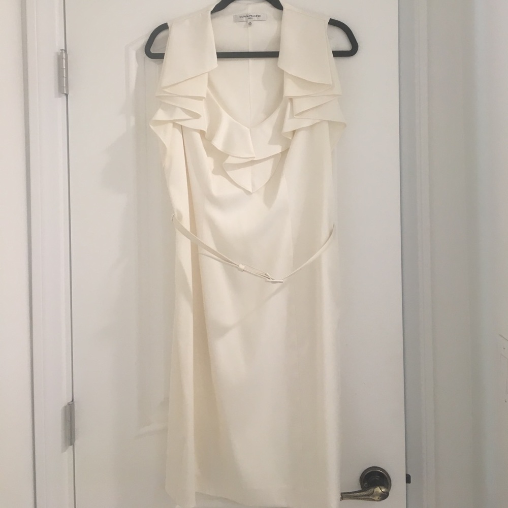 Evan Picone White Dress