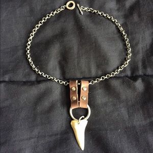Rad shark tooth necklace