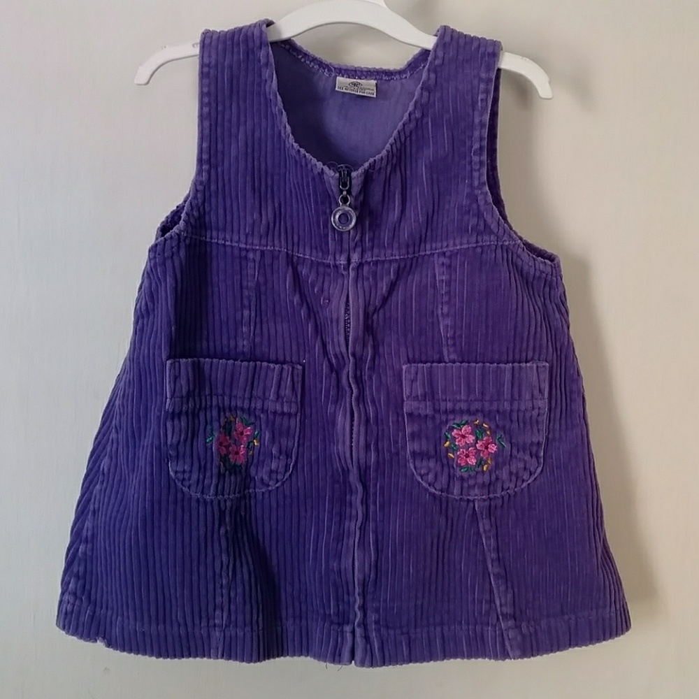 Infant girl's romper dress