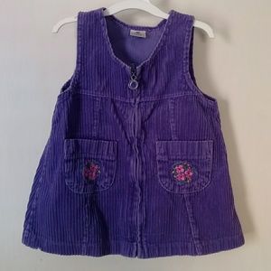 Infant girl's romper dress