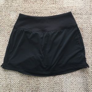 Black Athletic Skirt