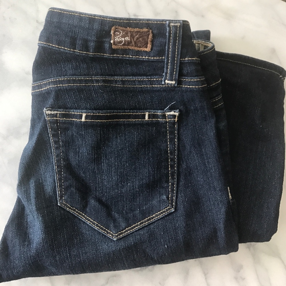 Paige "Reg Straight" denim