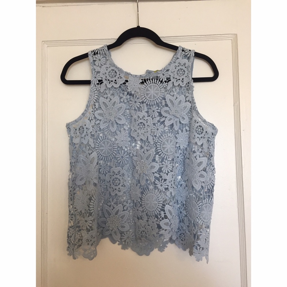 Gianni Bini Crochet Tank