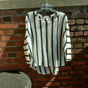 Bar III high low sweater