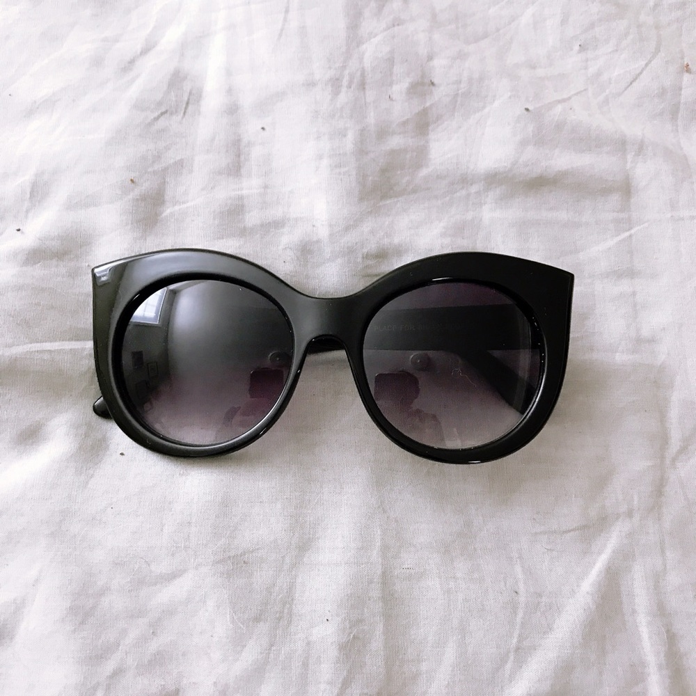 Round Cat Eye Sunglasses