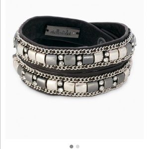 Authentic Stella & Dot Cady Bracelet Silver