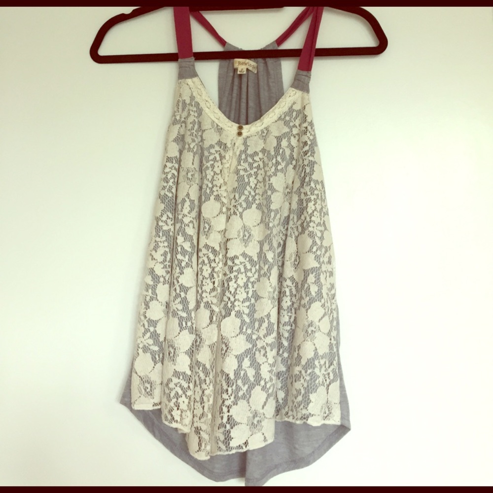 NWT Lace Tank