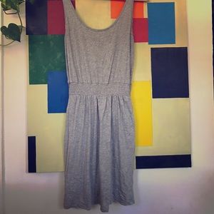 Madewell Gray Jersey dress