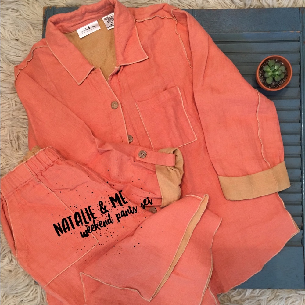 Natalie & Me Weekend Pants Set