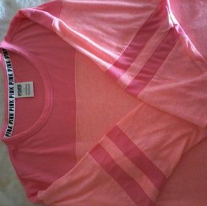 PiNK quarter sleeve t shirt
