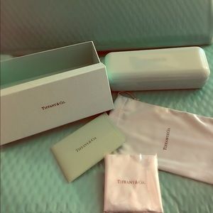 Tiffany & Co. Glasses Hard Shell Case LOT- new