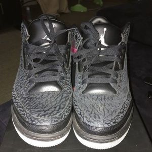 Jordan Retro 3s Black Flip
