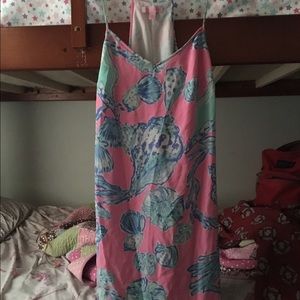 Lilly Pulitzer dusk silk strappy dress PRICE FIRM