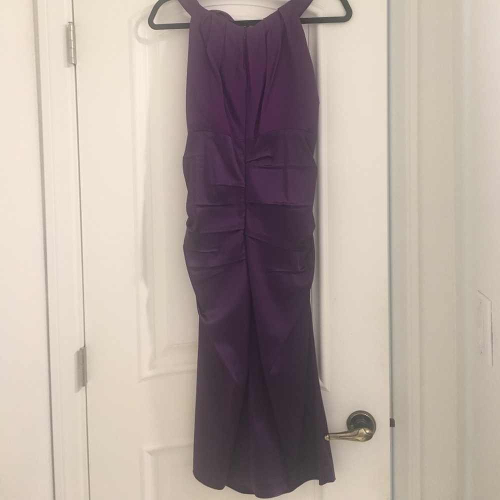 Boutique Purple Dress View 5