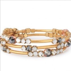 Authentic Stella & Dot Isabelle Vintage Gold Wrap