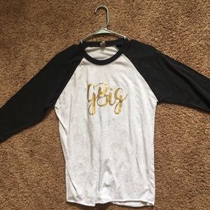 GBig 3/4 sleeve T-shirt