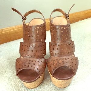Brown Qupid heels