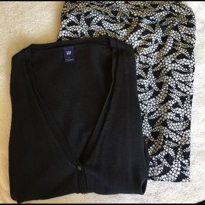 Gap bundle - Top & Cardigan Sz L