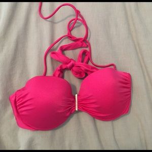 Victoria's Secret pink bikini top