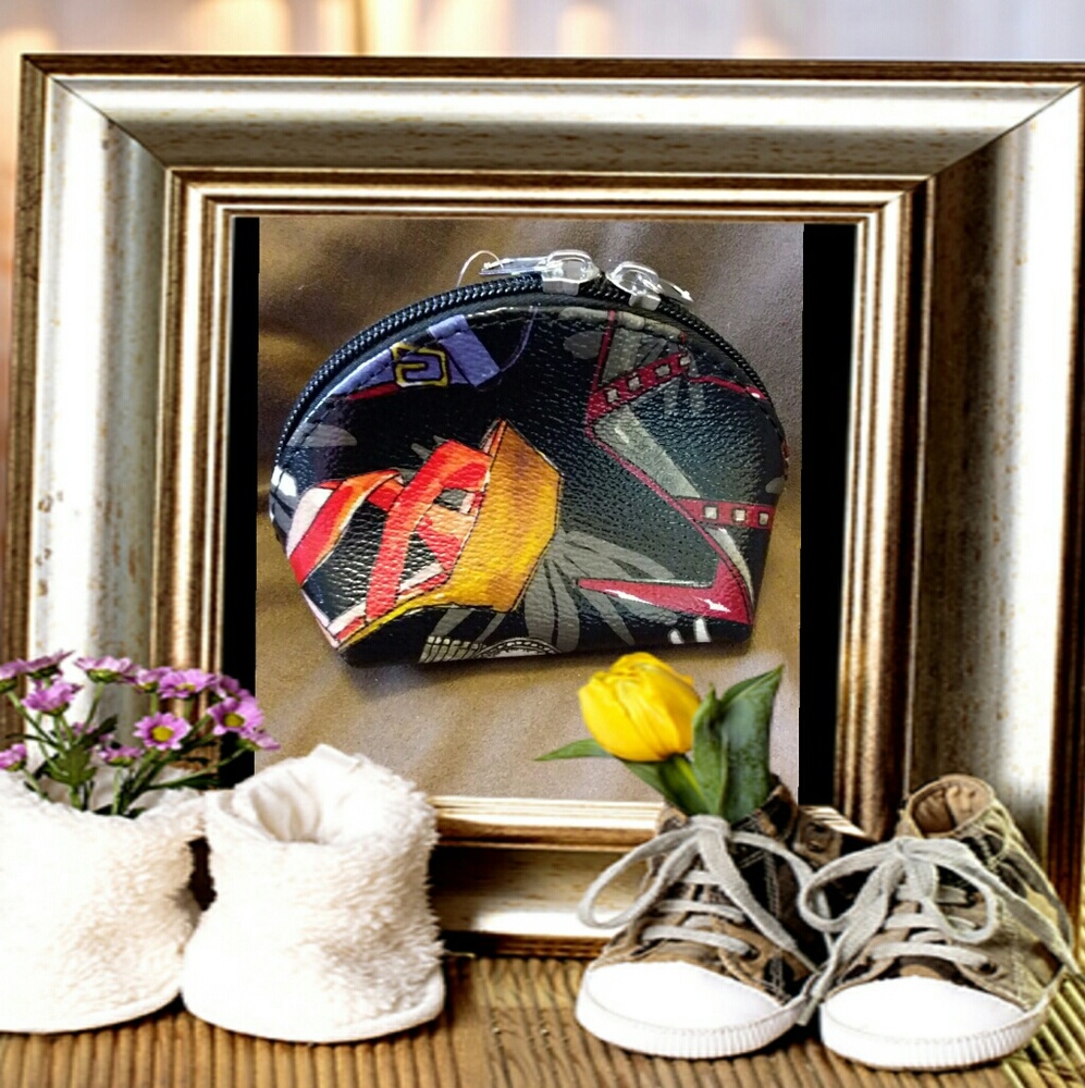 Shoe design coin purse