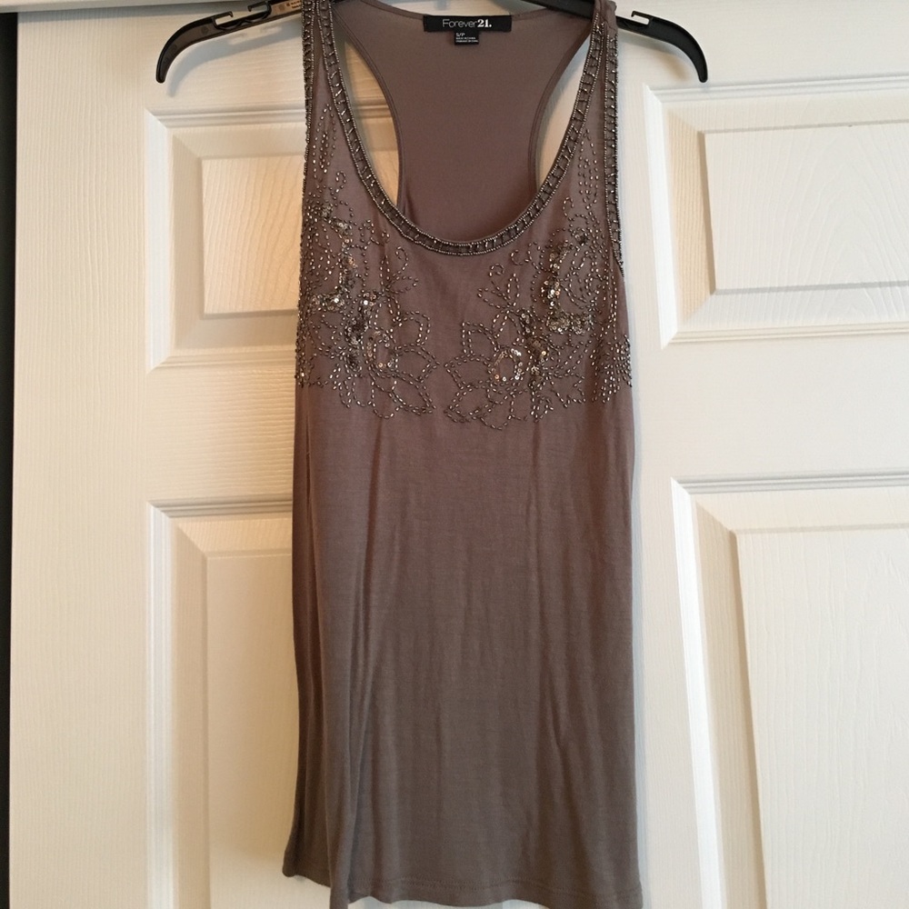 Beaded tank from Forever 21