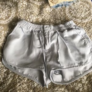 Light blue Aritzia shorts