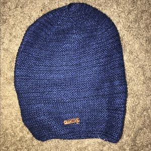 TOMS blue knit beanie