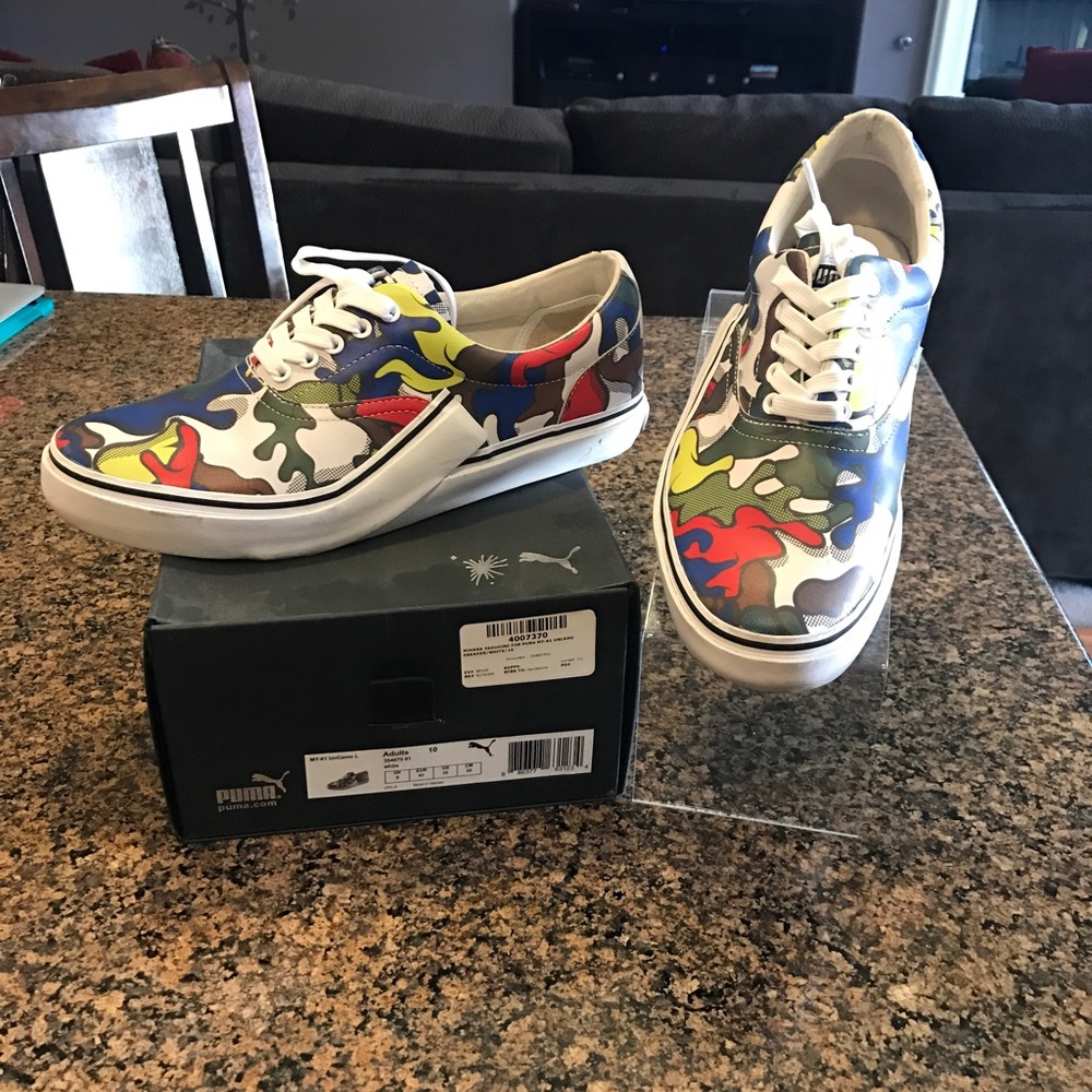 designer Puma sneakers by Migara Yasuhiro
