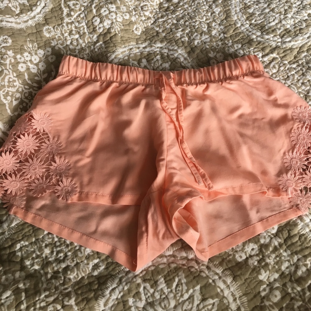 Peach Roxy shorts