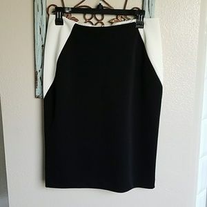 White and Black skirt