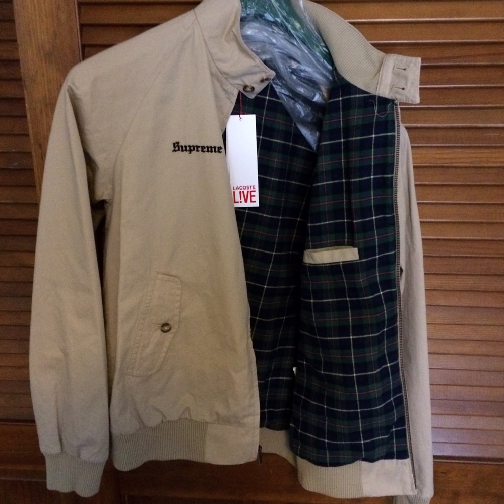 Supreme x Lacoste Harrington jacket