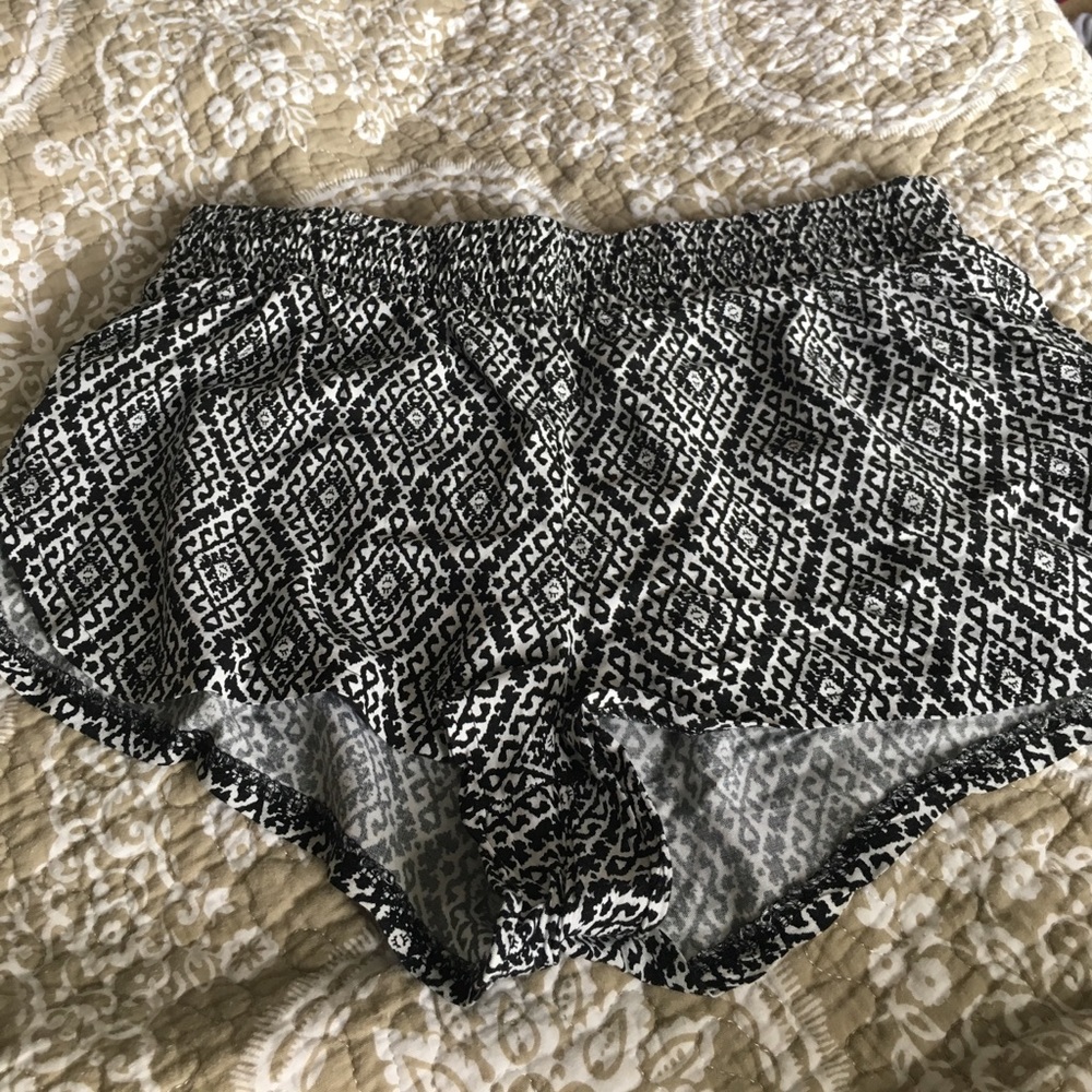 Urban outfitters black and white shorts