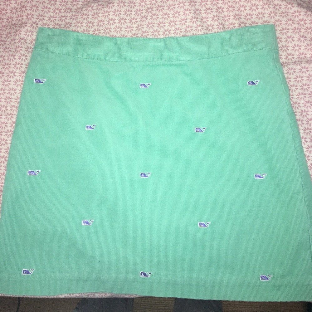 Green and Blue Vineyard Vines Skirt!
