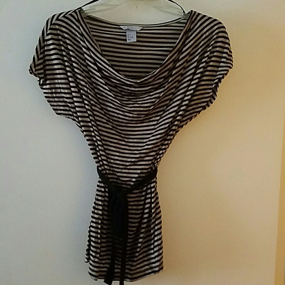 Belted H&M shirt