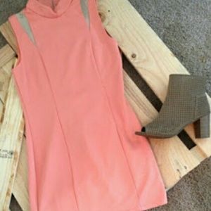 🌵🌵Melon Bodycon Dress w/ mesh paneling🌵🌵