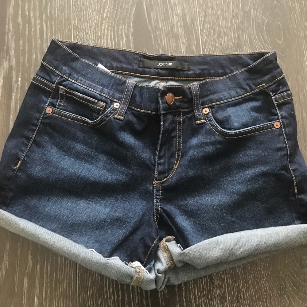 Joe's denim roll up shorts