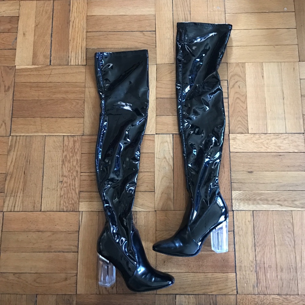 Thigh high boots