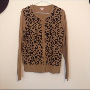 Leopard print sweater