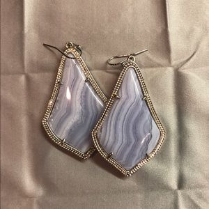 Kendra Scott Alex Lavender Earrings