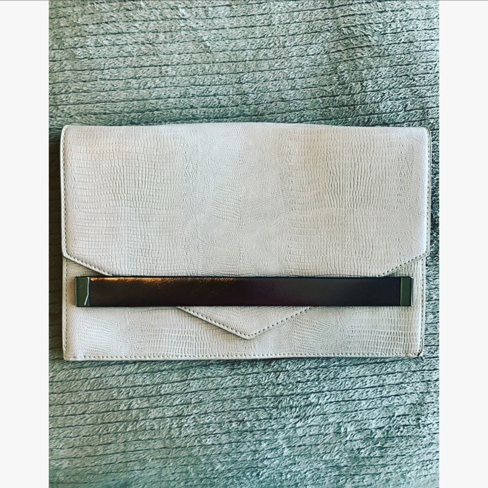 Leather clutch