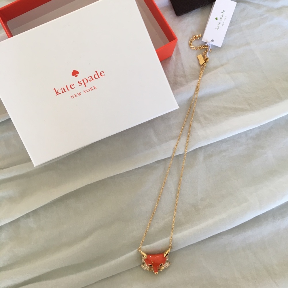 Kate Spade Fox Necklace