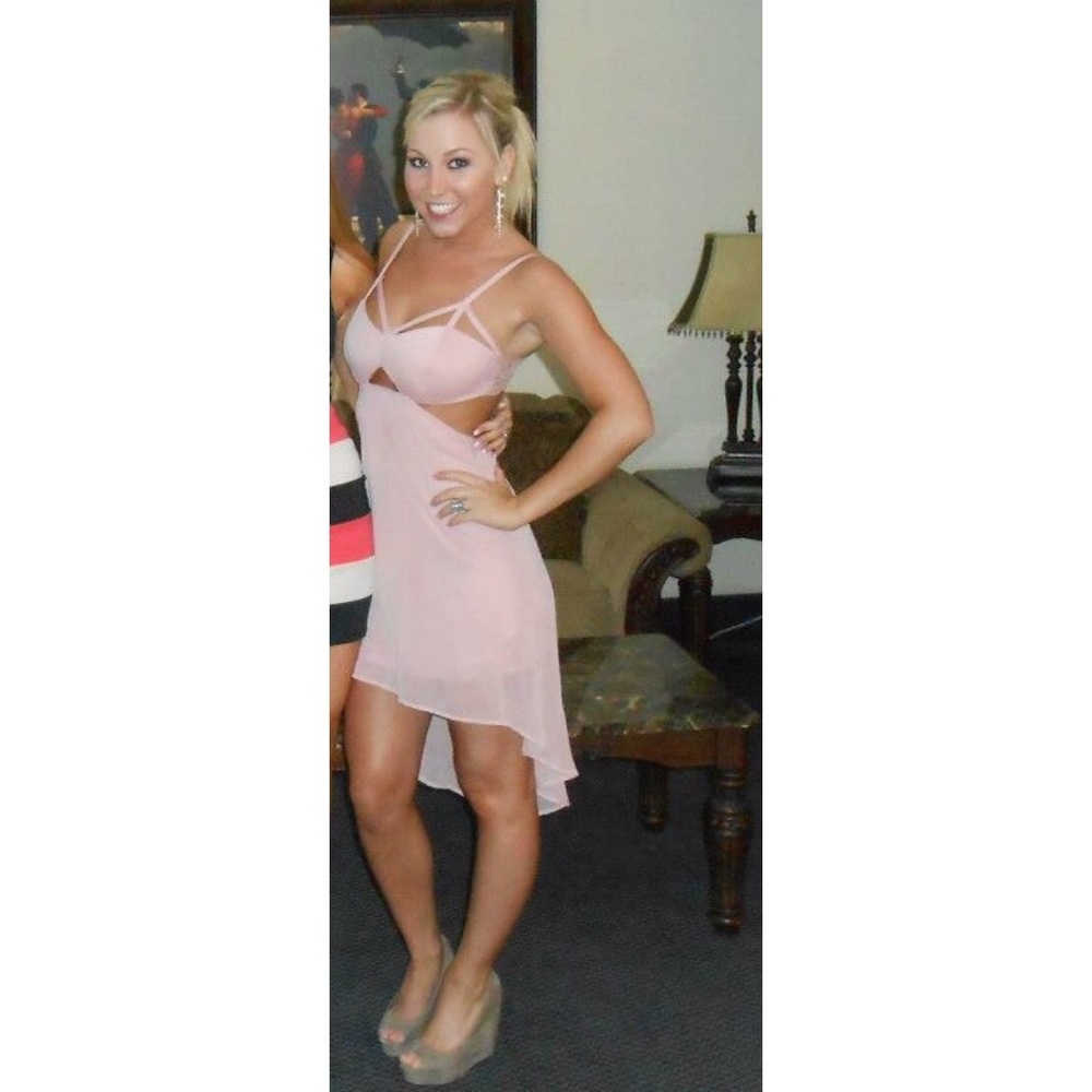 Gorgeous light pink dress