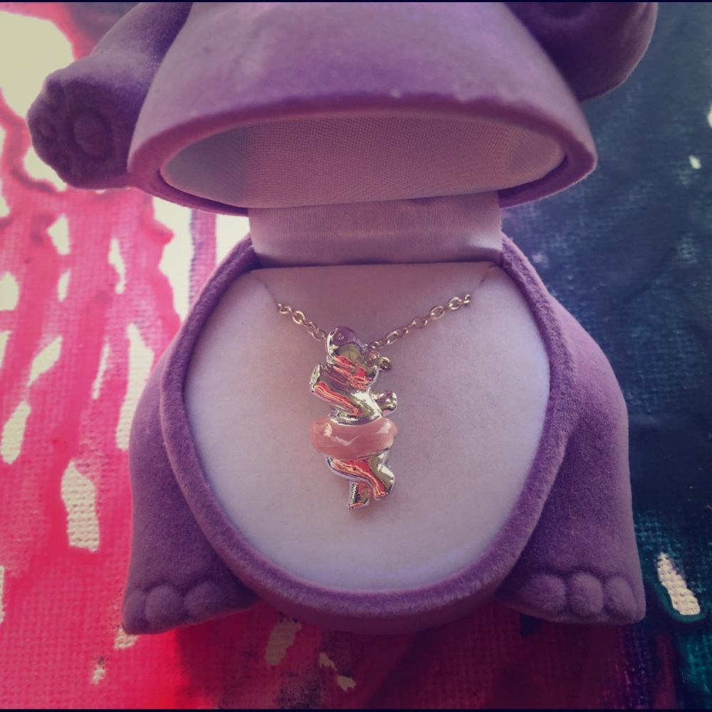 Hippo Ballerina Necklace