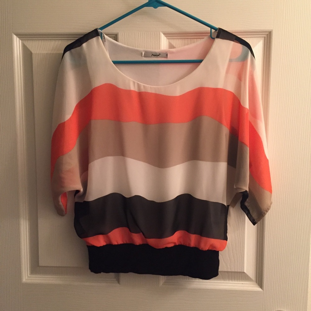 Papaya Blouse