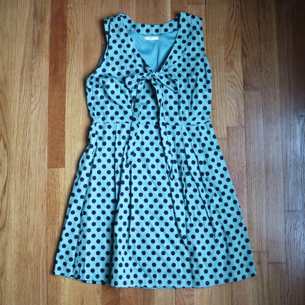 Modcloth Save The Dot Dress