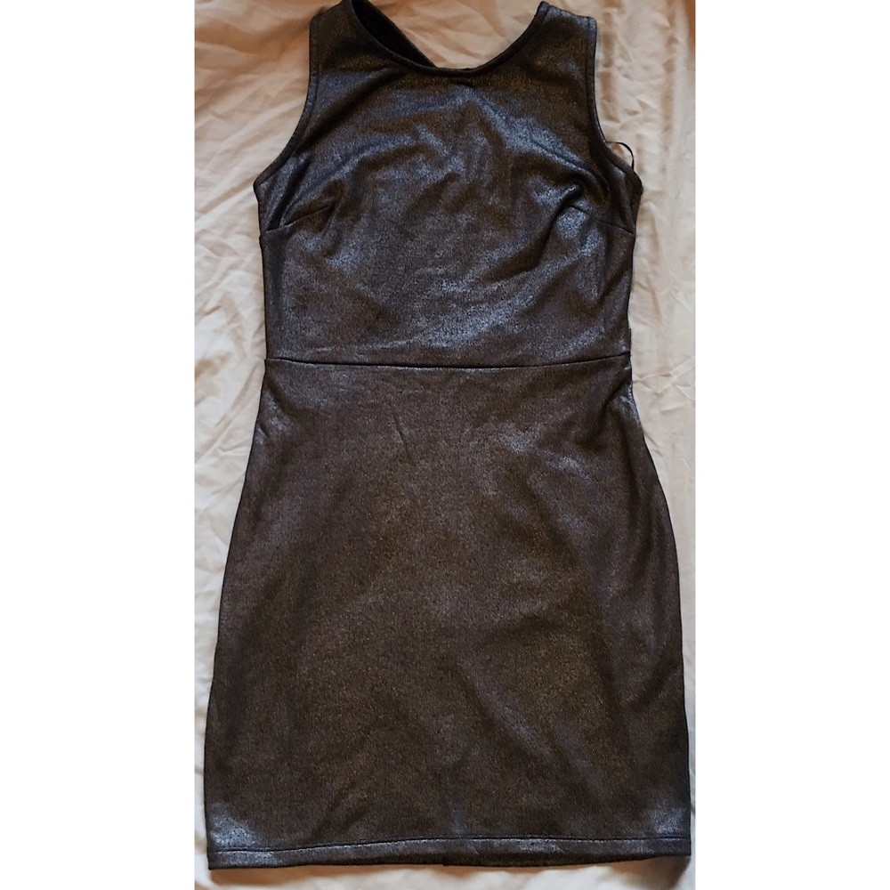 Metallic Shimmer Bodycon Dress NWT