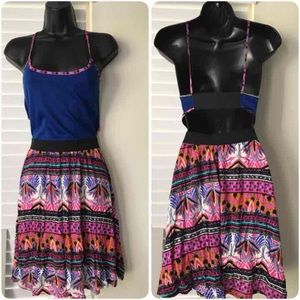 Tribal print dress