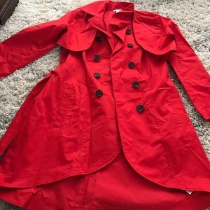 Like NEW!!! Adorable light  trench coat 😍💕