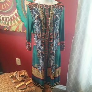 Stunning printed dress