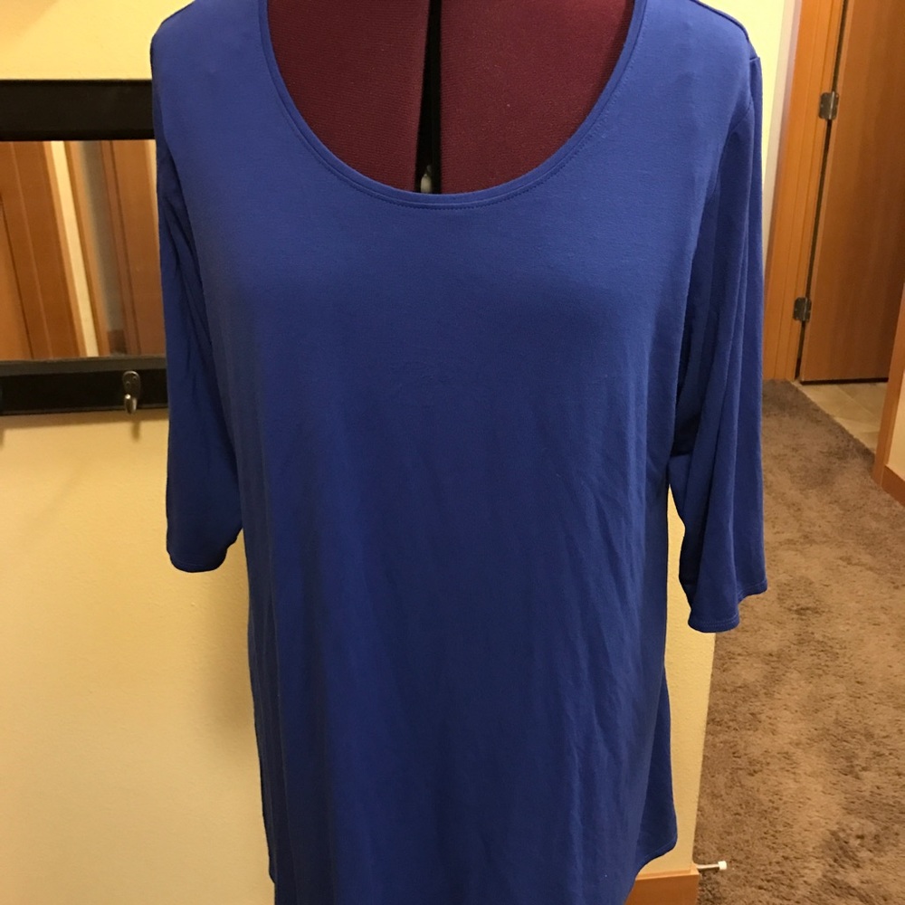 Blue tunic